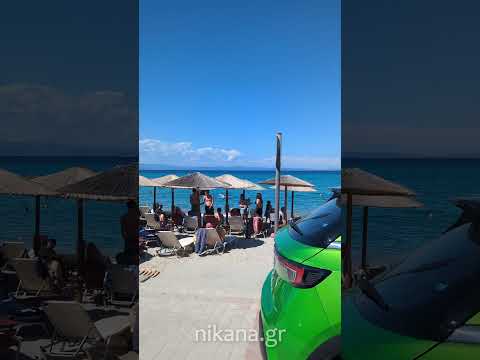 Summer Beach Hotel, private accommodation in city Polihrono, Greece - Video