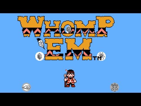 whomp em nes walkthrough