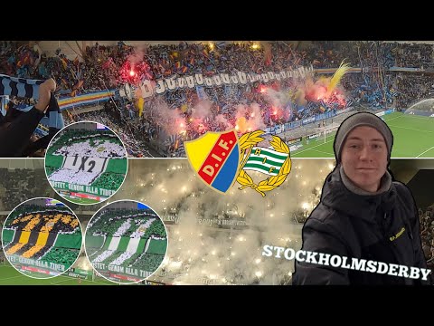 Sick TIFOS but Anticlimax: DJURGÅRDEN - HAMMARBY Stockholmsderby Experience, Allsvenskan Omgång 27