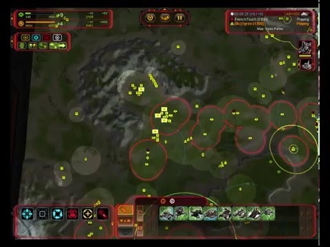 Supreme Commander Forged Alliance - Open Palms - Fyren v FrenchTouch