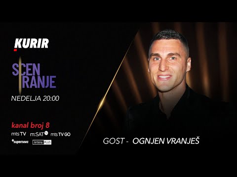EKSKLUZIVNO SAMO ZA TELEVIZIJU KURIR! GOST “SCENIRANJA” - FUDBALER OGNJEN VRANJEŠ!