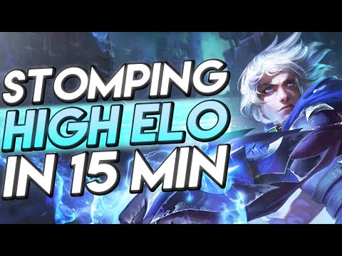 Stomping a High Elo Game in 15 Minutes - Full Ezreal Gameplay