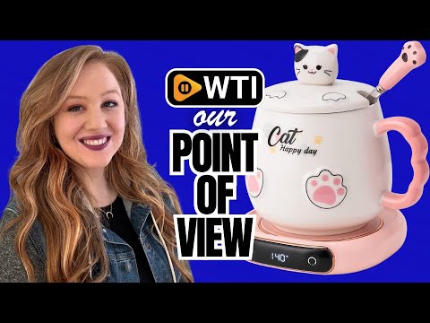 Bgbg Coffee Mug Warmer & Cute Cat Mug Set - WTI product video review