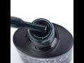 Gel polish Komilfo Deluxe Series D217 (dark turquoise green, enamel), 15 ml