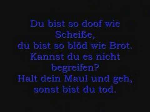 Doof Wie Scheiße video