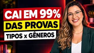 Tipos Textuais x Gêneros Textuais: Entenda a diferença de uma vez por todas.