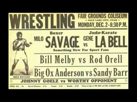 First official challenge; Boxing vs Martial arts. Gene LeBell and Milo Savage /1963/