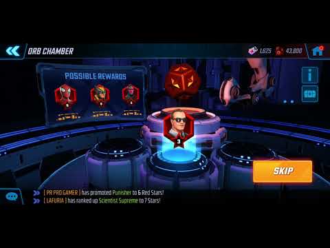 Marvel Strike Force- 30 Red Star Orb Opening EP. 3