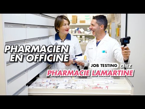 Je découvre le métier de pharmacien en officine dans l'équipe de Mélanie à Soissons