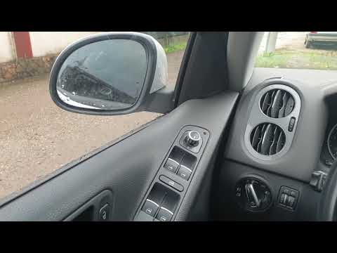 VW Tiguan 2013 mirrors folding from remote/unfold when door open