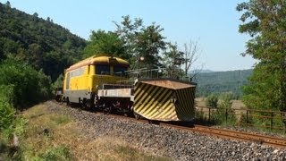 preview picture of video 'Acheminement de Socs via la ligne des Cévennes'