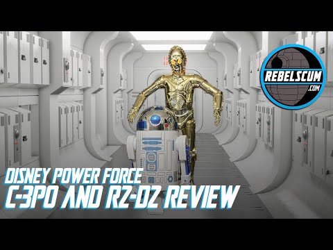 Star Wars Disney Power Force C-3PO & R2-D2 2 Pack Action Figure Review