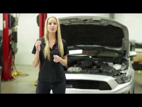 Roush Garage: Hood Strut Installation