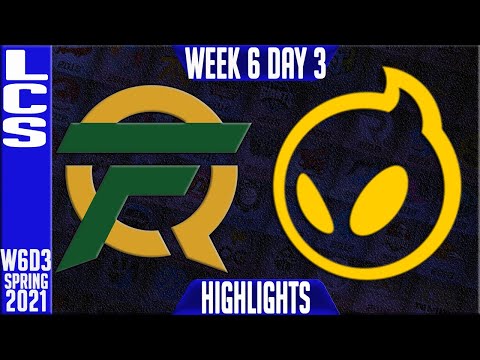 FLY vs DIG Highlights | LCS Spring 2021 W6D3 | FlyQuest vs Dignitas