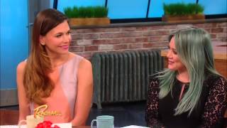 Hilary Duff and Sutton Foster on Rachael Ray Show (Full)