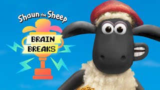 NEW 🐑 Spot the Difference 🐑 Shaun the Sheep - Brain Break 🐑 For Kids