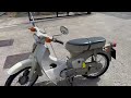 1975 HONDA C70 MATHEWSONS CLASSIC CARS 9 10 JUNE 2023
