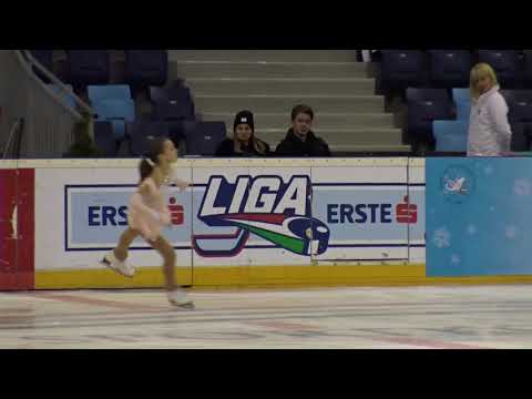 2017 Santa Claus Cup : Júlia LÁNG(HUN) - FS JUNIOR LADIES, Short program