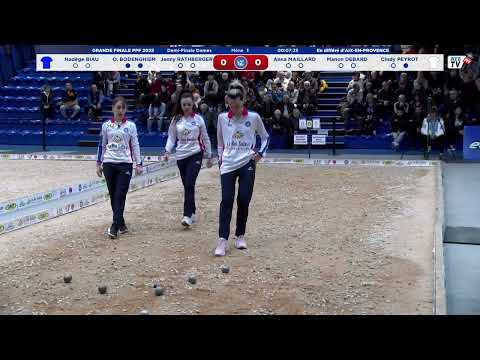 Grande Finale PPF 2025 - Demi finale Dames  PEYROT vs BODENGHIEM
