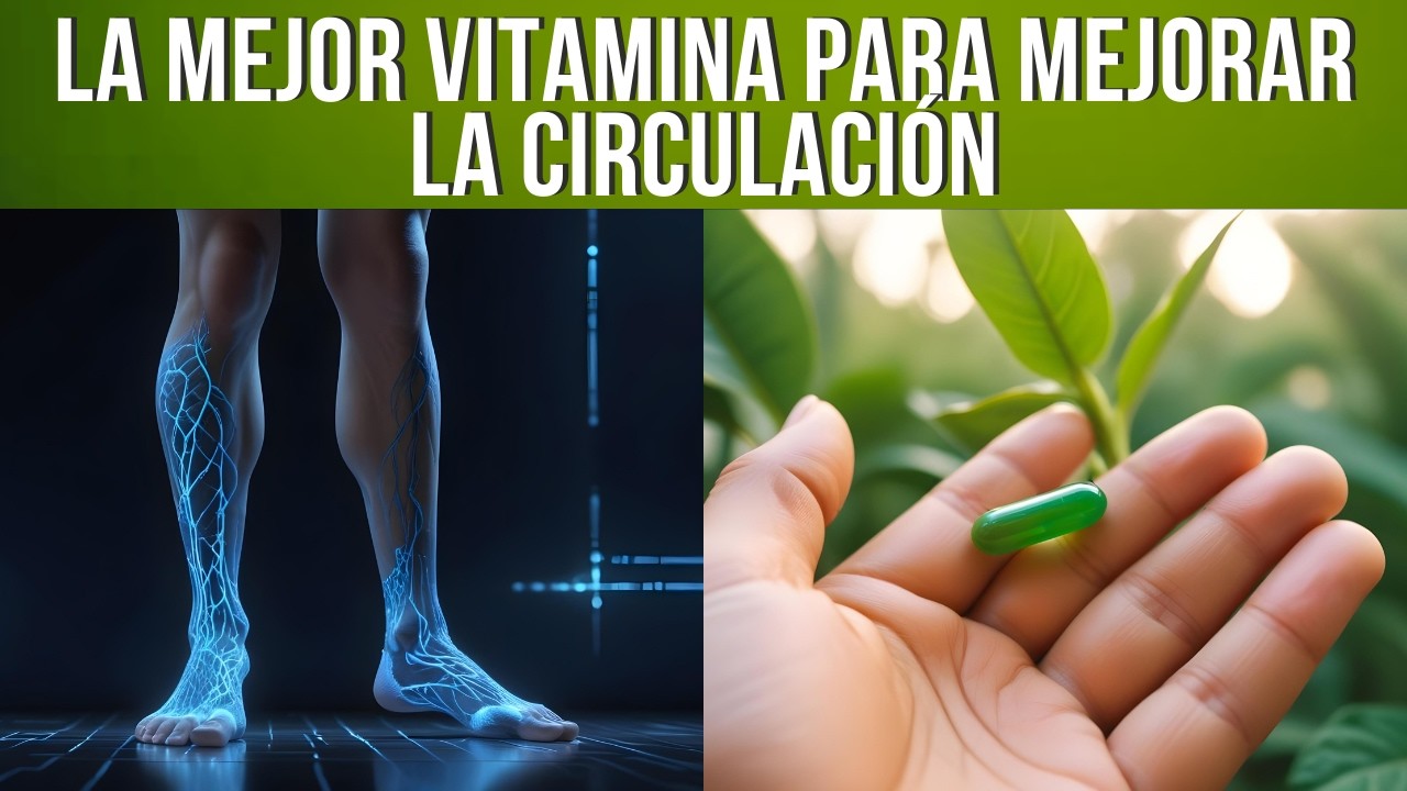 ✅ La VITAMINA #1 Para Eliminar La Mala Circulación En Piernas Y Pies