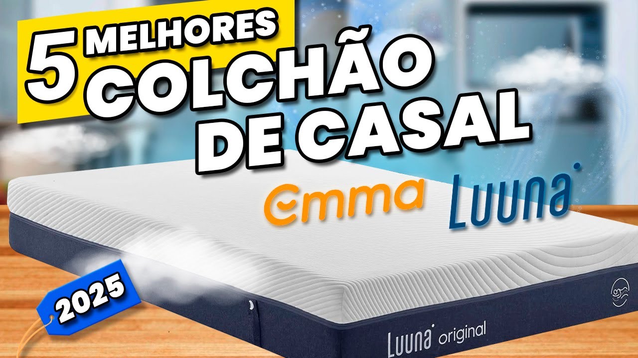 Os 5 MELHORES COLCHÃO DE CASAL de 2024!✅ (Melhores Colchões Casal)
