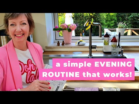 Evening Routine in 4 steps! Simple and Hygge! Flylady Home Habits