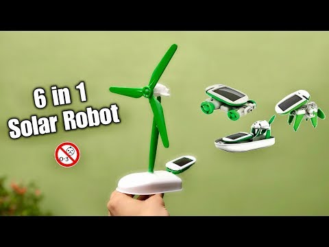 6 In 1 Solar Robot Kit