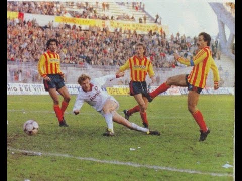 Lecce-Roma 0-3 Serie A 85-86 14' Giornata