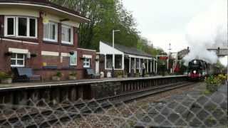 preview picture of video 'Sony A65 Video Test 35028 Clan Line Victoria to Exeter 3rd May 2012'