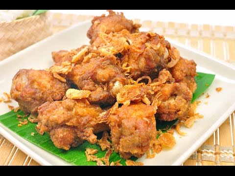 Authentic Thai Crispy Fried Chicken Gai Tod