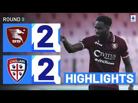 SALERNITANA-CAGLIARI 2-2 | HIGHLIGHTS | Dia scores twice in four-goal thriller | Serie A 2023/24