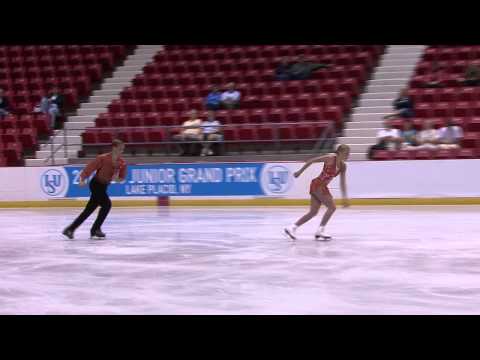 4 O. OLTMANNS / J. SANTILLAN (USA) - ISU JGP Lake Placid Junior Pairs Free Skating