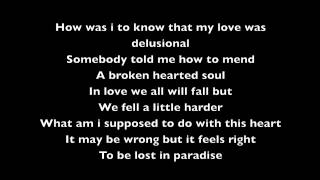Rihanna Lost In Paradise Lyric Video