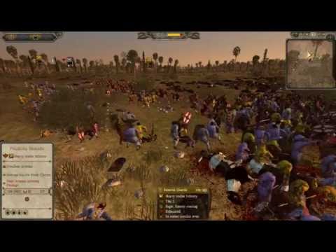 Total War Attila battle gameplay  : Eastern roman empire of Sassanid Empire 406AD