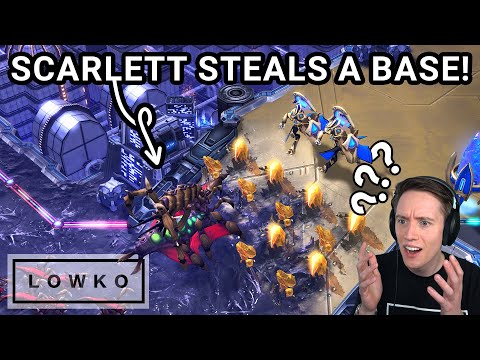 StarCraft 2: Scarlett's WEIRD Proxy Hatcheries vs Astrea! (Best-of-3)