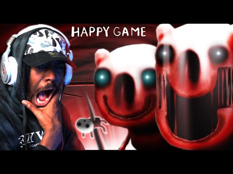 THE MOST DISTURBING PUZZLES I'VE EVER SEEN | Happy Game Part 1