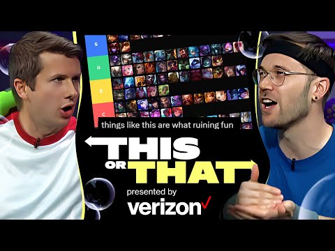 Tier Lists ARE Fun | This or That