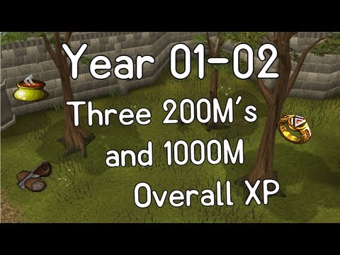 Year 01~02 - Three 200M's and 1000M Overall XP!