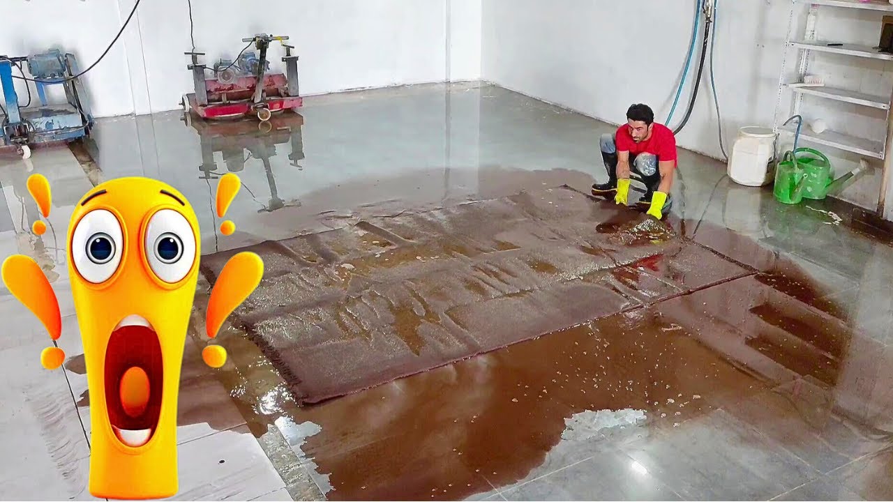 7 Days lost In Dirt | Uncovering And Cleaning A Cave Of Filth In A Carpet