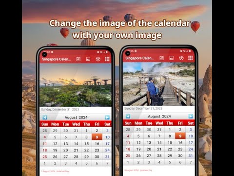 Singapore Calendar 2024 Video