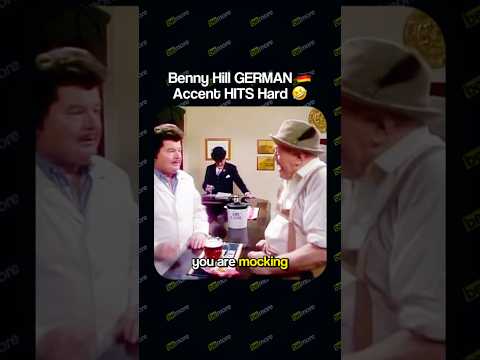 Benny Hill Accent was Hilarious #comedy #vintage