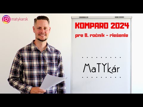 KOMPARO 2024 pre 8. ROČNÍK | riešenie testu