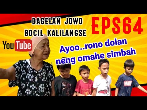 Dagelan Jowo bocil Kalilangse episode 64 Ketemu ulo iko#dagelanjowobocilkalilangsekomedivirallucu