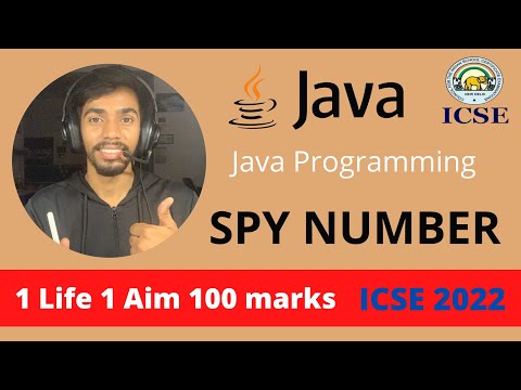 Icsespy_numberjava Java Program To Check Spy Numbericseiscjava
