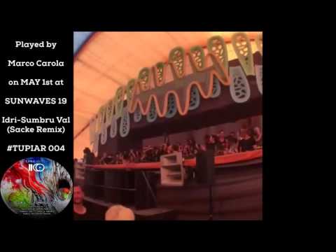 Marco Carola playing TUPIAR004 - Idri - Sumbru Val (Sacke remix)