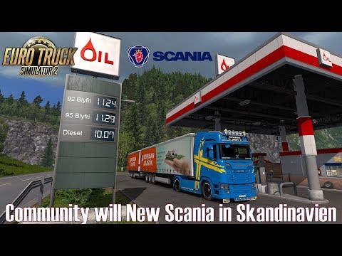 ETS2 I New Scania S450 ★ Community will New Scania in Skandinavien ★ #515 Euro-Tour [Deutsch/HD]