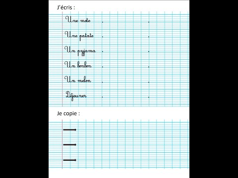 Comment faire une fiche d'écriture sur word facilement