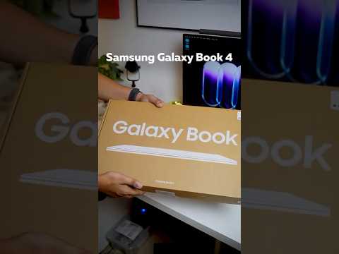 Samsung Galaxy Book4 Unboxing