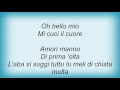 Fabrizio De Andre - Monti Di Mola Lyrics Fabrizio De Andre - Monti Di Mola Lyrics