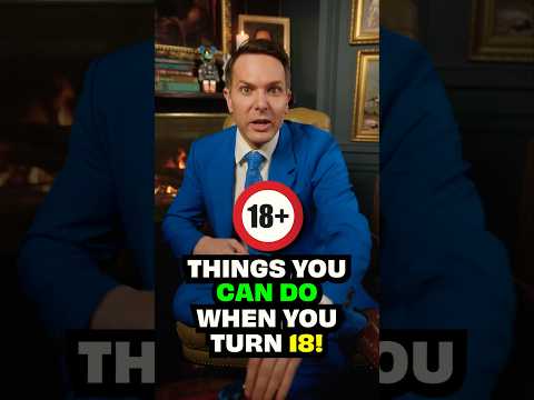 You Can Only Do This When You’re 18! #law #education